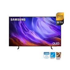 SAMSUNG TV 55'' S85H, F, 3840X2160 UHD, 4K, AI, OLED, SMART, 100HZ, HDR 10+ Advanced, HDMIx4, USBx2, DIGITAL AUDIOx1, BLUETOOTH, SLIM LOOK, BLACK SAMSUNG TV 55'' S85H, F, 3840X2160 UHD, 4K, AI, OLED, SMART, 100HZ, HDR 10+ Advanced, HDMIx4, USBx2, DIGITAL AUDIOx1, BLUETOOTH, SLIM LOOK, BLACK