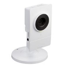 DLINK IP CAMERA INDOOR, CUBE, HD720p, INFRARED, 24/7 SURVEILANCE, BUILD-IN MICROPHONE & SPEAKER, 1 X LAN PORT 10/100 (POE CAPABLE), 1/4 CMOS sensor, H.264, ePTZ, MICROSD CARD SLOT, DI/DO SLOT