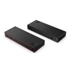 LENOVO DOCKING STATION THINKPAD USB4 DOCK 5000, INPUT 100W, OUTPUT 65W, 4xUSB-A 3.2, 2xUSB-C 3.2, GIGABIT LAN, HDMI 2.1, 2xDP 1.4, 3YW, ECLIPSE BLACK
