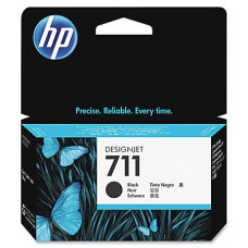 HP INK CARTRIDGE BLACK, HP 711, 38ML, FOR DESIGNJETS T120, T125, T130, T520, T525, T530 SERIES HP INK CARTRIDGE BLACK, HP 711, 38ML, FOR DESIGNJETS T120, T125, T130, T520, T525, T530 SERIES