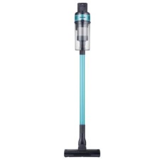SAMSUNG VACUUM CLEANER POWERSTICK JET 60 TURBO, 21.6V, 150W, 40 MAX RUN.TIME, 0.8L DUST CAPACITY, MULTIPLE CYCLONE, DIGITAL INVERTER, LI-ION BATTERY, JET FIT BRUSH, DIGITAL DISPLAY, FIVE-LAYER FILTRATION, TEAL-BLACK
