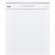 VOX DISHWASHER 60 CM, D, 13 SETS, 6 PROGRAMS, HALF WASH OPTION, DELAYED START, (HxWxD) 59.8x85x59.8cm, WHITE VOX DISHWASHER 60 CM, D, 13 SETS, 6 PROGRAMS, HALF WASH OPTION, DELAYED START, (HxWxD) 59.8x85x59.8cm, WHITE