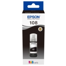 EPSON INK BOTTLE BLACK 108, 1 x 70.0 ml, 2, 100 (10x15cm) photos, FOR L18050, L8050 EPSON INK BOTTLE BLACK 108, 1 x 70.0 ml, 2, 100 (10x15cm) photos, FOR L18050, L8050