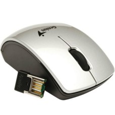 GENIUS MOUSE WIRELESS MINI MICRO TRAVELER 900LS, LASER, 1600DPI, 2.4GHz, SILVER