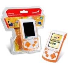 GENIUS POCKET GAME HEEHA 300, PORTABLE, 30-CLASSIC ARCADE GAMES, 2.5'' LCD, 16:9 COLOR SCREEN, 4-WAY BUTTONS, D-PAD, 3x AAA BATTERIES, COLOR WHITE/ORANGE GENIUS POCKET GAME HEEHA 300, PORTABLE, 30-CLASSIC ARCADE GAMES, 2.5'' LCD, 16:9 COLOR SCREEN, 4-WAY BUTTONS, D-PAD, 3x AAA BATTERIES, COLOR WHITE/ORANGE
