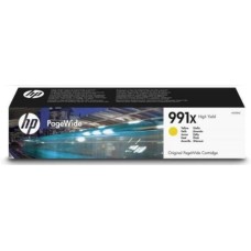 HP INK CATRIDGE YELLOW HP 991XL, FOR PRINTERS PAGEWIDE COLOR 774DN, 755DN, – 16000 PAGES