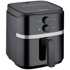 SEVERIN HOT AIR FRYER, 1500W, 4.3L, 800GR, CERAMIC COATING BASKET, MANUAL CONTROL, ADJUST TEMP. 80°C-200°C, 30 MIN TIMER SEVERIN HOT AIR FRYER, 1500W, 4.3L, 800GR, CERAMIC COATING BASKET, MANUAL CONTROL, ADJUST TEMP. 80°C-200°C, 30 MIN TIMER