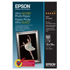 EPSON PAPER PHOTO ULTRA GLOSSY - 13x18cm - 50 SHEETS