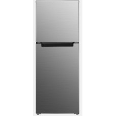 HYUNDAI REFRIGERATOR TOP FREEZER, 2-DOOR, E, NO FROST, 217L, 0.67KWH, 39DB, ICE BOX, ELECTRONIC SYSTEM, HxWxD 1.43x0.55x0.56, INOX