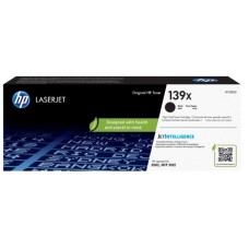 HP TONER BLACK, HP 139X, FOR PRINTERS LASER, 3002DN, 3002DW, 3002DWE, 3102FDN, 3102FDW, 3102FDWE - 4.000 PAGES