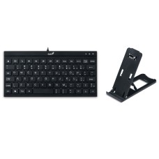 GENIUS KEYBOARD LUXEPAD A110 FOR ANDROID TABLET, TABLET STAND, MICRO USB PORT, ANDROID 4, 0+