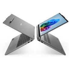 LENOVO NOTEBOOK IDEAPAD 5 2 IN 1 14AHP11, AMD RYZEN 7 250, 3.3-5.1GHz/16MB, 8C, 16TOPS, 16GB, 512GB, AMD RADEON 780M, 14' WUXGA 1920x1200 IPS 400NITS 60Hz TOUCH, WIFI7, BT, 2xUSB-A, 2xUSB-C, HDMI, WIN 11 HOME, 3YW, NO POWER ADAPTER, LUNA GREY