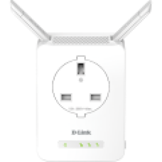 DLINK WI-FI RANGE EXTENDER 300MBPS 2.4GHz, 802.11n/g/b, POWER PASSTHROUGH, 2x EXTERNAL ANTENNAS, 10/100 LAN, LED SIGNAL INDICATOR, UNIVERSAL, UK PLUG DLINK WI-FI RANGE EXTENDER 300MBPS 2.4GHz, 802.11n/g/b, POWER PASSTHROUGH, 2x EXTERNAL ANTENNAS, 10/100 LAN, LED SIGNAL INDICATOR, UNIVERSAL, UK PLUG