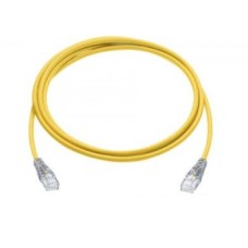 DLINK PATCH CORD CAT6 UTP 24 AWG, ROUND, 0.25M, YELLOW