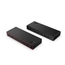LENOVO DOCKING STATION THINKPAD USB4 SMART DOCK 5500, 1x HDMI 2.1, 2x DP 1.4, 2x USB-C 3.2 GEN 2, 1x USB4, 4x USB-A 3.2 GEN 2, LAN, 3YW