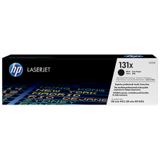 HP TONER BLACK HIGH YIELD, HP 131X, FOR PRINTERS COLOR LASERJET PRO M251, M276 - 2.400 PAGES HP TONER BLACK HIGH YIELD, HP 131X, FOR PRINTERS COLOR LASERJET PRO M251, M276 - 2.400 PAGES