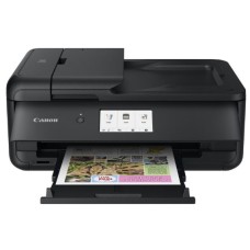 CANON PRINTER ALL IN ONE INKJET PIXMA PHOTO TS9550A BLACK, A3, A4 PRINT, SCAN, COPY, LCD 10.8CM, 15iPM (B), 10iPM (C), 4800 X 1200, DUPLEX, 5-INKS, ADF, PRINTS ON CD/DVD, Ethernet, USB, WIFI CANON PRINTER ALL IN ONE INKJET PIXMA PHOTO TS9550A BLACK, A3, A4 PRINT, SCAN, COPY, LCD 10.8CM, 15iPM (B), 10iPM (C), 4800 X 1200, DUPLEX, 5-INKS, ADF, PRINTS ON CD/DVD, Ethernet, USB, WIFI