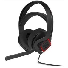 HP HEADSET OMEN MINDFRAME PRIME HEADSET, MICROPHONE, BUILT IN VIRTUAL SURROUND SOUND AUDIO CHIP POWERED BY C-MEDIA XEAR, OMEN'S ACTIVE EARCUP COOLING TECHNOLOGY, COMPATIBLE WITH PCs WITH USB-A PORT, 1YW, BLACK