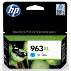 HP INK CARTRIDGE CYAN HIGH YIELD, HP 963XL, FOR PRINTERS OFFICEJET 9010, 9013, 9020, 9023, 9010e, 9012e, 9022e - 1.600 PAGES