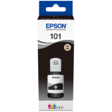 EPSON INK BOTTLE BLACK 101, 1 x 125.0 ml, 7, 5K PAGES, FOR ITS 4 CLR, L4150, L4160, L6160, L6170, L6190, L14150, L6276, L4266, L4260, L6260, L6270, L6290 EPSON INK BOTTLE BLACK 101, 1 x 125.0 ml, 7, 5K PAGES, FOR ITS 4 CLR, L4150, L4160, L6160, L6170, L6190, L14150, L6276, L4266, L4260, L6260, L6270, L6290