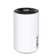 TP-LINK WIRELESS WHOLE HOME MESH KIT AXE5400 WHOLE HOME MESH WI-FI 6E SYSTEM(TRI-BAND), SPEED: 574 MBPS AT 2.4 GHZ + 2402 MBPS AT 5 GHZ + 2402 MBPS AT 6 GHZ, SPEC: 4× INTERNAL ANTENNAS, 1× 2.5 GIGABIT PORT + 2× GIGABIT PORTS