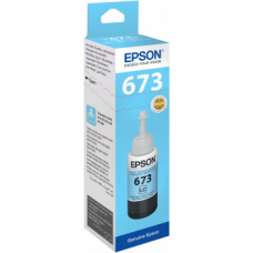 EPSON INK BOTTLE LIGHT CYAN T6735, 1 x 70.0 ml, 4K PAGES, FOR ITS 6 CLR, L800, L805, L810, L850, L1800 EPSON INK BOTTLE LIGHT CYAN T6735, 1 x 70.0 ml, 4K PAGES, FOR ITS 6 CLR, L800, L805, L810, L850, L1800