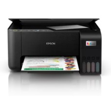 EPSON PRINTER ALL IN ONE INKJET COLOR HOME - OFFICE ITS L3270 A4 ECO TANK, PRINT, SCAN, COPY, 33PPM(B), 15PPM(C), 5760X1440 DPI, USB, WIFI, UP TO 8100PAGES IN BL, 6500 IN COL W/ THE INCL.INK, BLACK, 4 INK, KCYM& EXTRA BLK EPSON PRINTER ALL IN ONE INKJET COLOR HOME - OFFICE ITS L3270 A4 ECO TANK, PRINT, SCAN, COPY, 33PPM(B), 15PPM(C), 5760X1440 DPI, USB, WIFI, UP TO 8100PAGES IN BL, 6500 IN COL W/ THE INCL.INK, BLACK, 4 INK, KCYM& EXTRA BLK