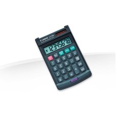 CANON CALCULATOR LS39EBL, 8 DIGIT, DUAL POWER, EUR CONVERTER, BLACK