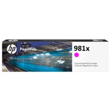 HP INK CARTRIDGE MAGENTA, HP 981X, FOR PRINTERS PAGEWIDE 556, 586 SERIES, - 10.000 PAGES