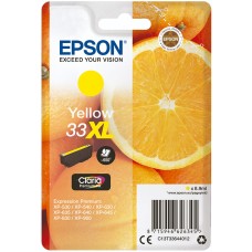 EPSON INK CARTRIDGE YELLOW 33XL, 1 x 8.9 ml, FOR XP-530, XP-630 EPSON INK CARTRIDGE YELLOW 33XL, 1 x 8.9 ml, FOR XP-530, XP-630