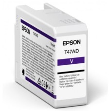 EPSON INK CARTRIDGE SINGLEPACK ULTRACHROME PRO 10 INK VIOLET T47AD (50ML), SC-P900 EPSON INK CARTRIDGE SINGLEPACK ULTRACHROME PRO 10 INK VIOLET T47AD (50ML), SC-P900