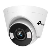 TP-LINK NETWORK CAMERA OUTDOOR TURRET VIGI, 4MP FULL-COLOR, 2.8mm FIXED LENS, SMART DETECTION, ACTIVE DEFENSE, REMOTE MONITORING, SMART VIDEO CODING, MIC, SPEAKERS, MICRO SD CARD, LAN, WIFI, PoE/12V DC, WATERPROOF, 2YW
