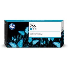 HP INK CARTRIDGE CYAN, HP 766, 300ML, FOR DESIGNJET XL 3600 SERIES