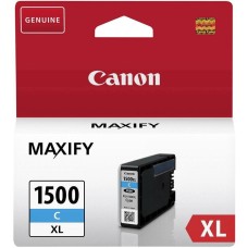 CANON INK CARTRIDGE PGI-1500XL CYAN FOR MB2050, MB2350, MB2150, MB2750 (1000 Pages) CANON INK CARTRIDGE PGI-1500XL CYAN FOR MB2050, MB2350, MB2150, MB2750 (1000 Pages)