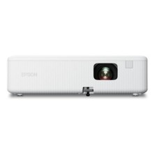 EPSON PROJECTOR CO-FH02, 3LCD HOME CINEMA, FHD 1920x1080, 16:10, 3000 LUMENS, SPEAKERS 5W, A/V MUTE, MHL AUDIO/VIDEO INTERFACE, QUICK CORNER, ANDROID TV, USB 2.0 TYPE A, USB 2.0 TYPE B, HDMI 1.4, 2YW, WHITE