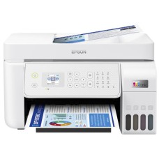 EPSON PRINTER ALL IN ONE INKJET COLOR BUSINESS ITS L5316 A4 ECO TANK, PRINT, SCAN, COPY, FAX, 10PPM (B), 5PPM(C), 5.760 X 1.440 DPI, ADF 30P, USB, WiFi, LAN, WHITE, 2 YEAR WARRANTY, 4 INK, KCYM AND EXTRA BL