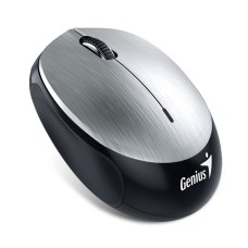 GENIUS MOUSE WIRED NX-9000BT, BLUEEYE, WORKS ANY SURFACE, 1200DPI, UP TO 1600DPI BY SMARTGENIUS APP, 3-BUTTONS, OS: WINDOWS, MAC, ANDROID, 320mAh BATTERY, IRON GRAY