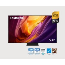 SAMSUNG TV 55'' S95H, G, 3840X2160 UHD, 4K, AI, OLED, SMART, 100HZ, HDR 10+ Advanced, HDMIx4, USBx4, DIGITAL AUDIOx1, ETHERNET, BLUETOOTH, SLIM LOOK, GRAPHITE BLACK SAMSUNG TV 55'' S95H, G, 3840X2160 UHD, 4K, AI, OLED, SMART, 100HZ, HDR 10+ Advanced, HDMIx4, USBx4, DIGITAL AUDIOx1, ETHERNET, BLUETOOTH, SLIM LOOK, GRAPHITE BLACK