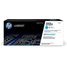 HP TONER CYAN, HP 212X, FOR PRINTERS COLOR LASERJET M554DN, M555DN, M555X, M578C, M578DN, M578F - 10, 000 PAGES