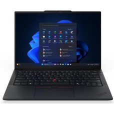 LENOVO NOTEBOOK THINKPAD E14 G7, INTEL ULTRA 7 255H, 4.4-5.1GHz/24MB, 16C, 13TOPS, 16GB, 1TB, INTEL ARC 140T, 14' WUXGA 1920x1200 IPS 300NITS AG 60Hz, WIFI6E, BT, LAN, USB-A, USB4, HDMI, DOS, 3YW, BLACK