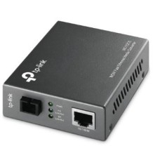 TP-LINK TRANCEIVER, 10/100MBPS RJ45 TO 100MBPS SINGLE-MODE SC FIBER CONVERTER, FULL-DUPLEX, UP TO 20KM, CHASSIS TL-MC1400 RACK-MOUNTABLE TP-LINK TRANCEIVER, 10/100MBPS RJ45 TO 100MBPS SINGLE-MODE SC FIBER CONVERTER, FULL-DUPLEX, UP TO 20KM, CHASSIS TL-MC1400 RACK-MOUNTABLE