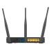 DLINK ROUTER WIRELESS DUAL BAND AC 750MBPS, 3X FIXED EXTERNAL ANTENNAS, 4x 10/100LAN PORTS, 1x WAN PORT, UNIVERSAL REPEATER MODE SUPPORT