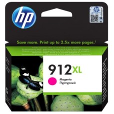 HP INK CARTRIDGE MAGENTA HIGH YIELD, HP 912XL, FOR PRINTERS OFFICEJET PRO 8013, 8023, 8012e, 8022e - 825 PAGES
