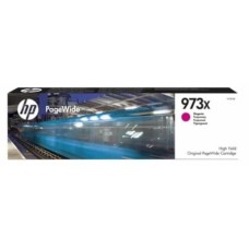 HP INK CARTRIDGE MAGENTA HIGH YIELD, HP 973X, FOR PRINTERS PAGEWIDE 452, 477, P57750, P55250, - 7.000 PAGES