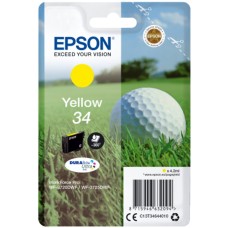 EPSON INK CARTRIDGE 34 MULTIPACK, 1 x 6.1 ml BLACK, 1 x 4.2 ml CYAN, 1 x 4.2 ml YELLOW, 1 x 4.2 ml MAGENTA, FOR WF-3720DWF