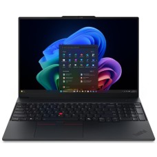 LENOVO NOTEBOOK THINKPAD E16 G4, INTEL ULTRA 7 355, 2.3-4.7GHz/12MB, 8C, 49TOPS, 16GB, 512GB SSD, INTEL GRAPHICS, 16' WUXGA 1920x1200 IPS 400NITS AG 60Hz, WIFI7, BT, LAN, USB4, USB-A, HDMI, WIN 11 PRO, 3YW, BLACK