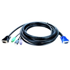 DLINK KVM CABLE COMBO 5M, VGA/PS2/USB FOR KVM-440/450 DLINK KVM CABLE COMBO 5M, VGA/PS2/USB FOR KVM-440/450