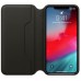 APPLE LEATHER FOLIO BLACK FOR IPHONE XS MAX