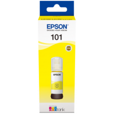 EPSON INK BOTTLE YELLOW 101, 1 x 70.0 ml, 6K PAGES, FOR ITS 4 CLR, L4150, L4160, L6160, L6170, L6190, L14150, L6276, L4266, L4260, L6260, L6270, L6290