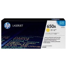 HP TONER YELLOW, HP 650A, FOR PRINTERS COLOR LASERJET CP5520, CP5525, M750 SERIES - 15.000 PAGES
